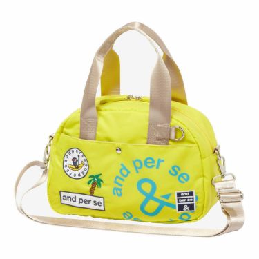 アンパスィ and per se　レディース カートバッグ AFS7225 71 レモン　2025年モデル レモン