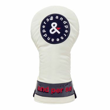 アンパスィ and per se　ドライバー用 ヘッドカバー AUS8325 10 ホワイト　2025年モデル 詳細1