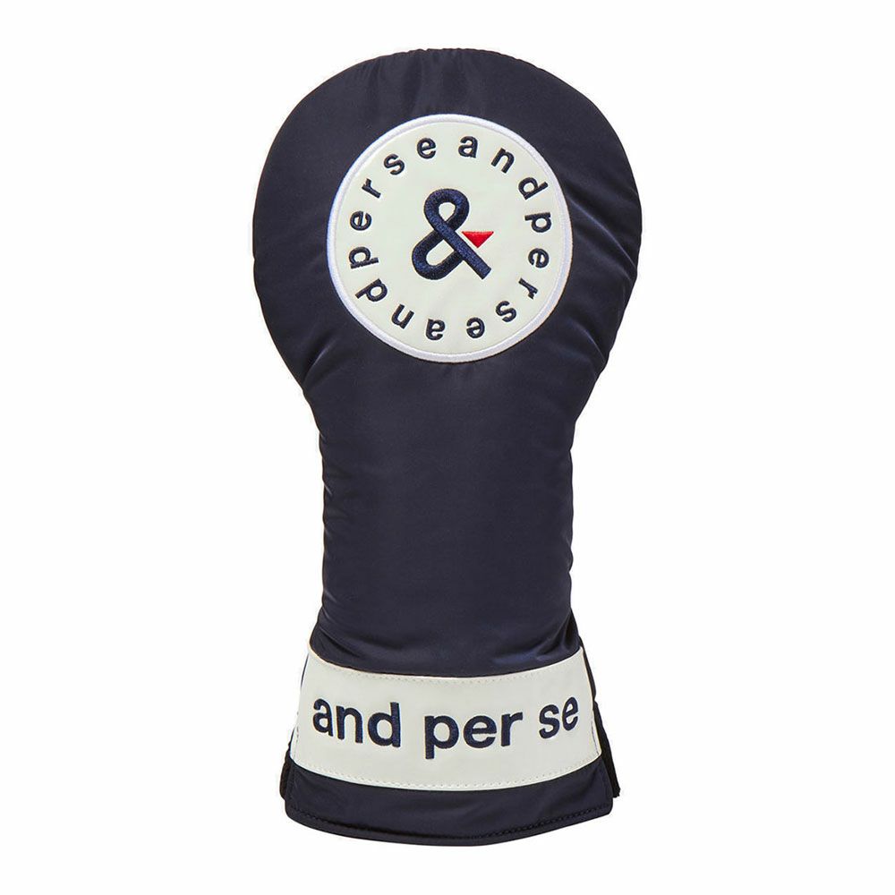 アンパスィ and per se　ドライバー用 ヘッドカバー AUS8325 30 ネイビー　2025年モデル ネイビー