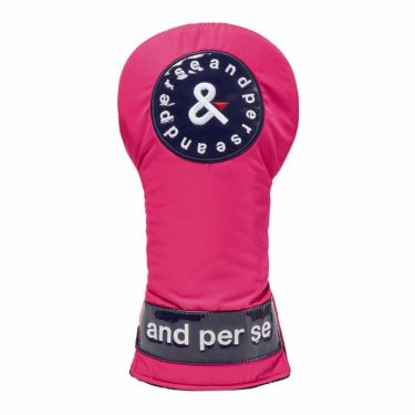 アンパスィ and per se　ドライバー用 ヘッドカバー AUS8325 43 ピンク　2025年モデル ピンク