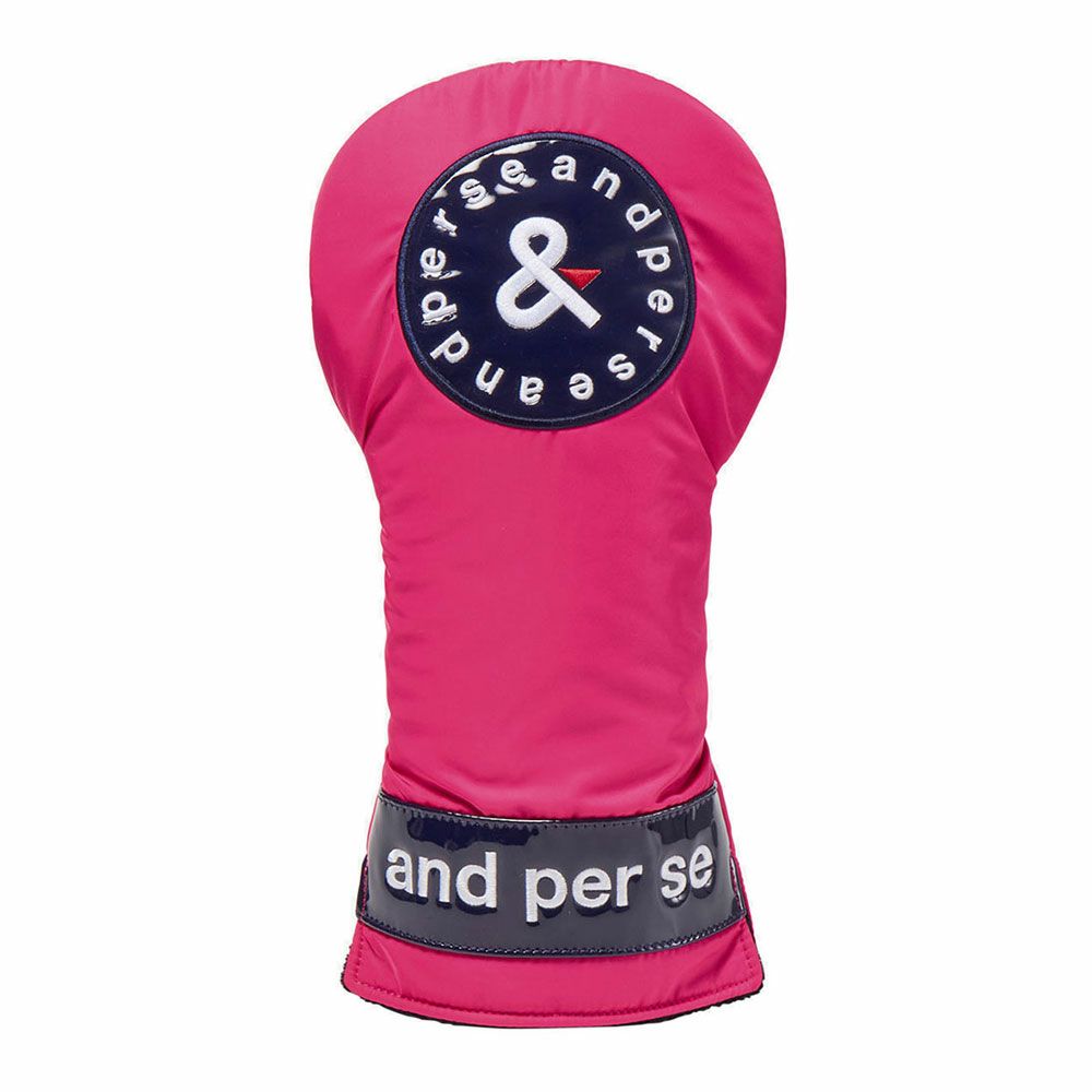 アンパスィ and per se　ドライバー用 ヘッドカバー AUS8325 43 ピンク　2025年モデル ピンク