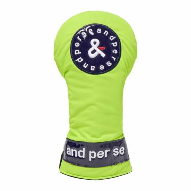 アンパスィ and per se　ドライバー用 ヘッドカバー AUS8325 63 ライム　2025年モデル ライム