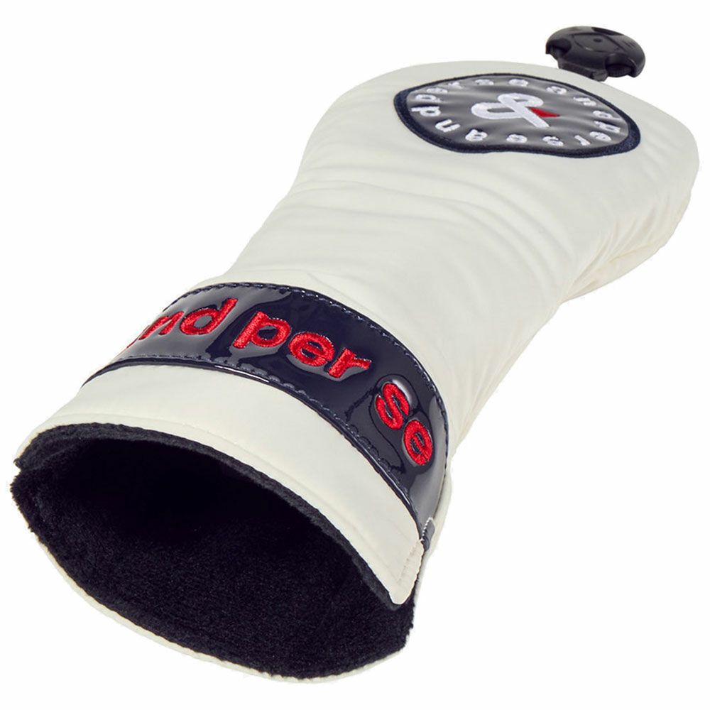 アンパスィ and per se　フェアウェイウッド用 ヘッドカバー AUS8335 10 ホワイト　2025年モデル 詳細3