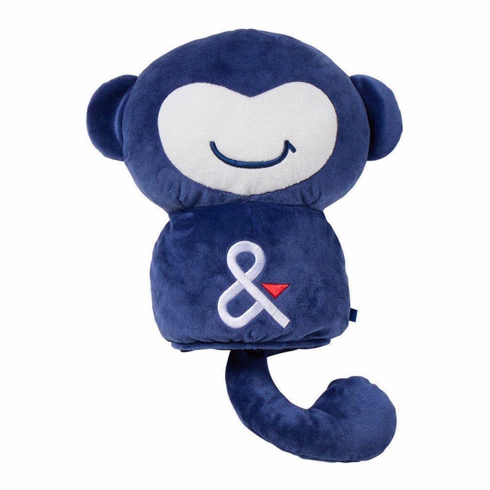 アンパスィ and per se　アンパンジー ぬいぐるみ ドライバー用 ヘッドカバー AUS8385 30 ネイビー　2025年モデル ネイビー