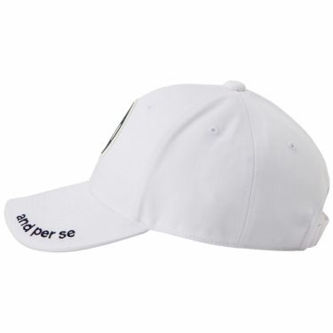 アンパスィ and per se　メンズ キャップ AUS8415 10 ホワイト　2025年モデル 詳細2