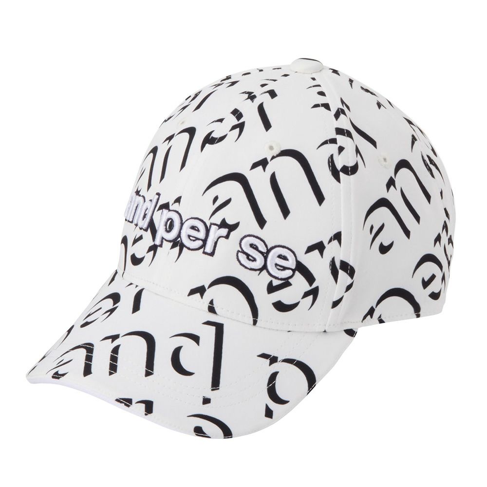 アンパスィ and per se　メンズ キャップ AMS8425 10 ホワイト　2025年モデル 詳細1