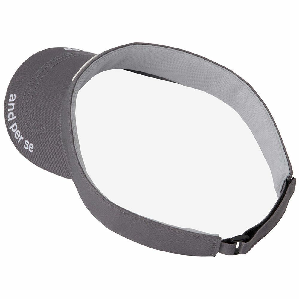 アンパスィ and per se　メンズ バイザー AUS8715 25 グレー　2025年モデル 詳細3