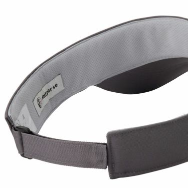 アンパスィ and per se　メンズ バイザー AUS8715 25 グレー　2025年モデル 詳細4