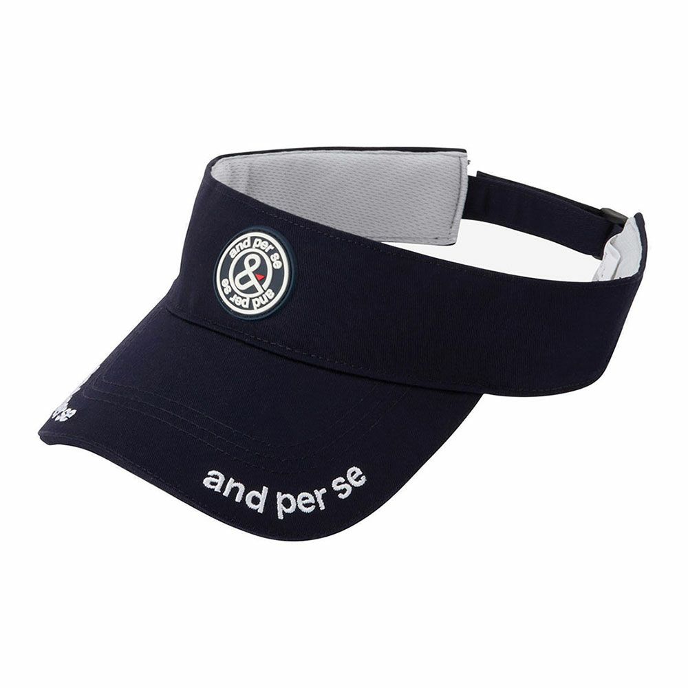 アンパスィ and per se　メンズ バイザー AUS8715 30 ネイビー　2025年モデル ネイビー