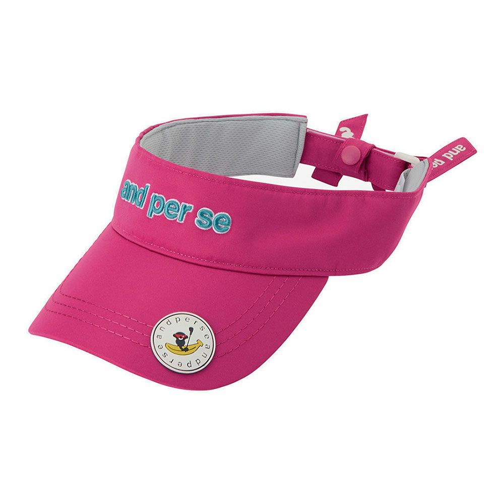 アンパスィ and per se　レディース バイザー AFS8715 44 チェリー　2025年モデル チェリー