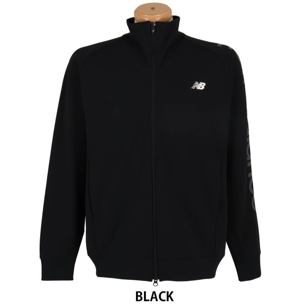 ニューバランスゴルフ　メンズ 長袖 ダンボールニット スウェット スタンド ジップ ブルゾン 012-5162001　2025年モデル 詳細1