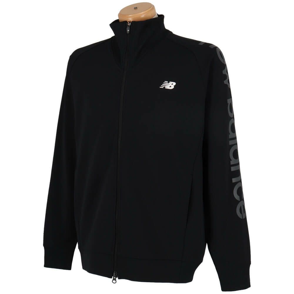 ニューバランスゴルフ　メンズ 長袖 ダンボールニット スウェット スタンド ジップ ブルゾン 012-5162001　2025年モデル 詳細3