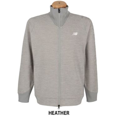 ニューバランスゴルフ　メンズ 長袖 ダンボールニット スウェット スタンド ジップ ブルゾン 012-5162001　2025年モデル 詳細5