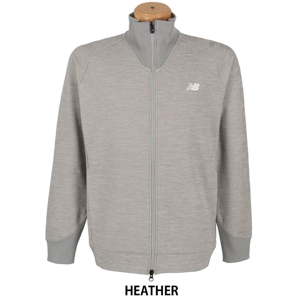 ニューバランスゴルフ　メンズ 長袖 ダンボールニット スウェット スタンド ジップ ブルゾン 012-5162001　2025年モデル 詳細5