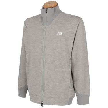 ニューバランスゴルフ　メンズ 長袖 ダンボールニット スウェット スタンド ジップ ブルゾン 012-5162001　2025年モデル 詳細7