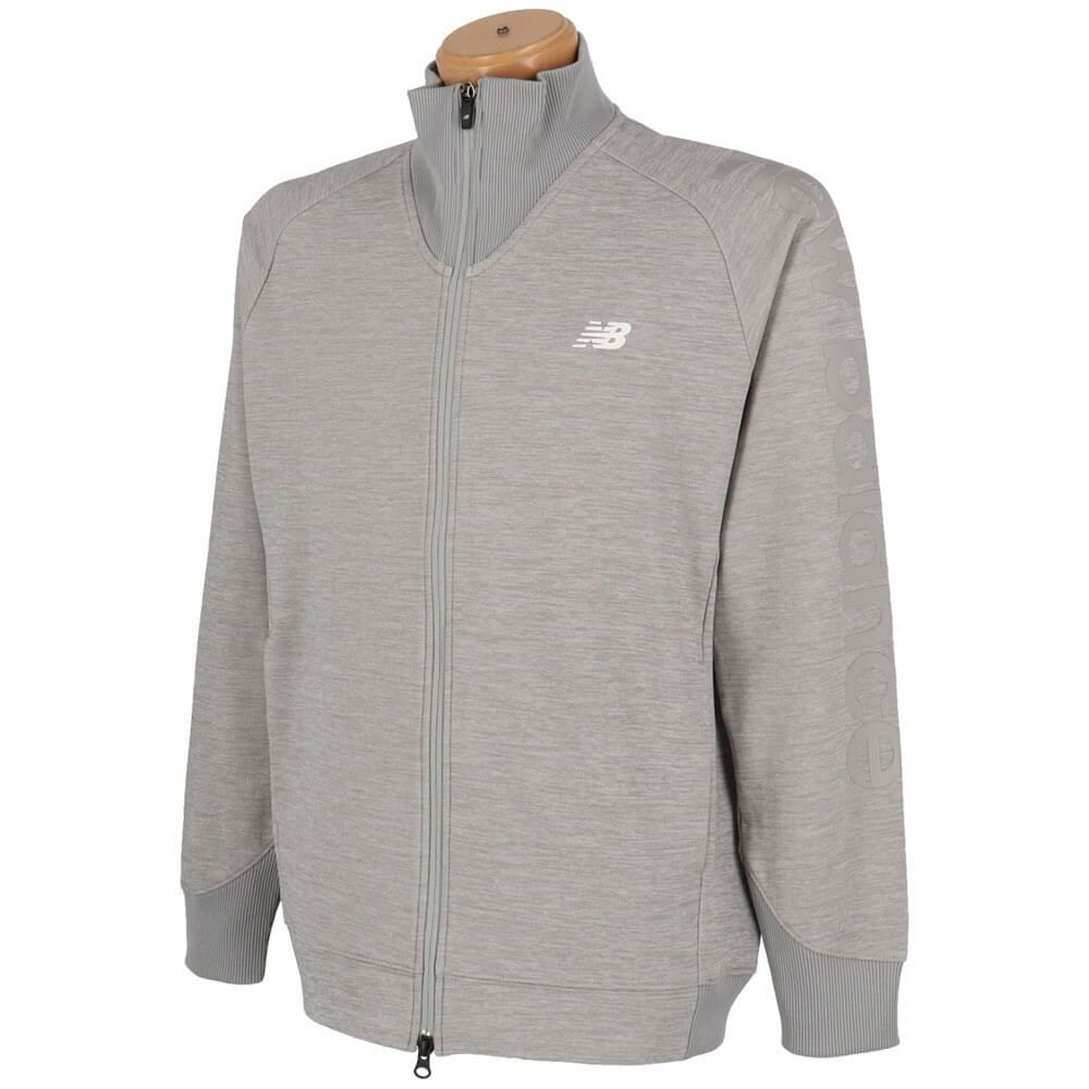 ニューバランスゴルフ　メンズ 長袖 ダンボールニット スウェット スタンド ジップ ブルゾン 012-5162001　2025年モデル 詳細7