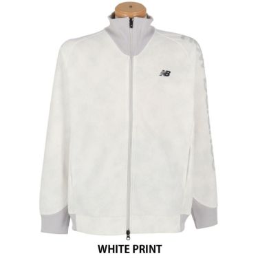 ニューバランスゴルフ　メンズ 長袖 ダンボールニット スウェット スタンド ジップ ブルゾン 012-5162001　2025年モデル 詳細8