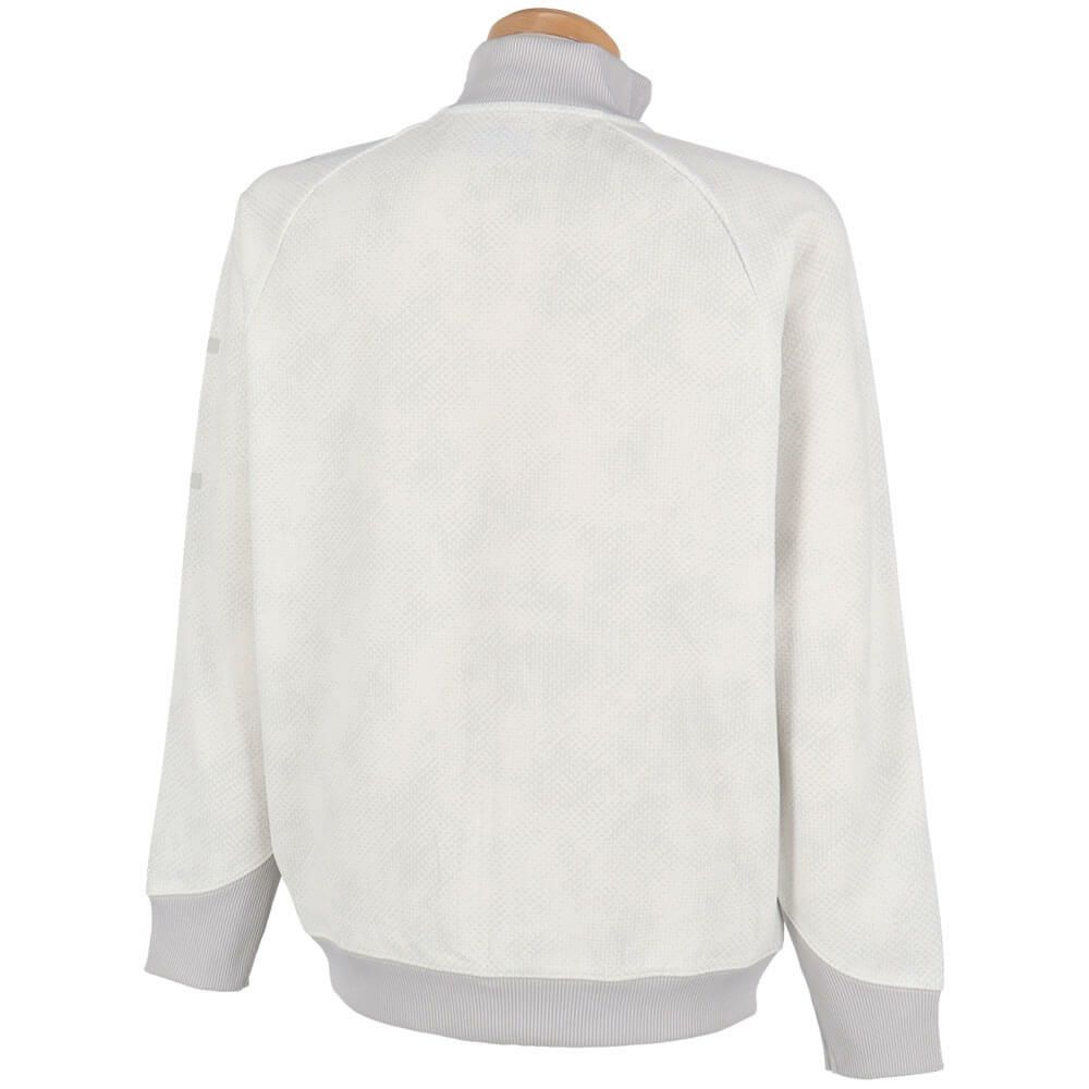 ニューバランスゴルフ　メンズ 長袖 ダンボールニット スウェット スタンド ジップ ブルゾン 012-5162001　2025年モデル 詳細9