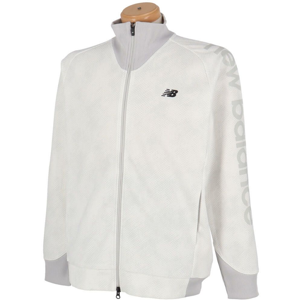 ニューバランスゴルフ　メンズ 長袖 ダンボールニット スウェット スタンド ジップ ブルゾン 012-5162001　2025年モデル 詳細10