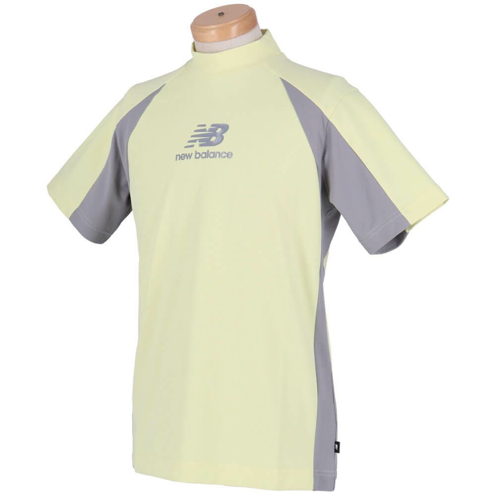 ニューバランスゴルフ　メンズ ロゴプリント 半袖 モックネックシャツ 012-5166001　2025年モデル 詳細12