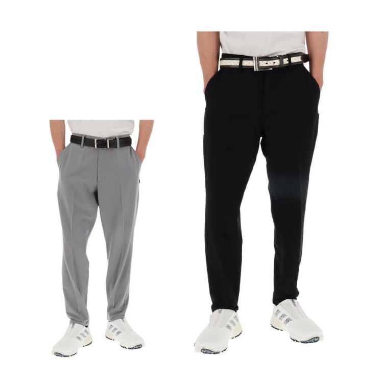 ニューバランスゴルフ メンズ ロゴ刺繍 ワイド テーパード ロング