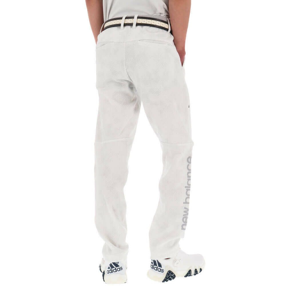 ニューバランスゴルフ　メンズ ロゴプリント スウェット テーパード ロングパンツ 012-5136003　2025年モデル 詳細2