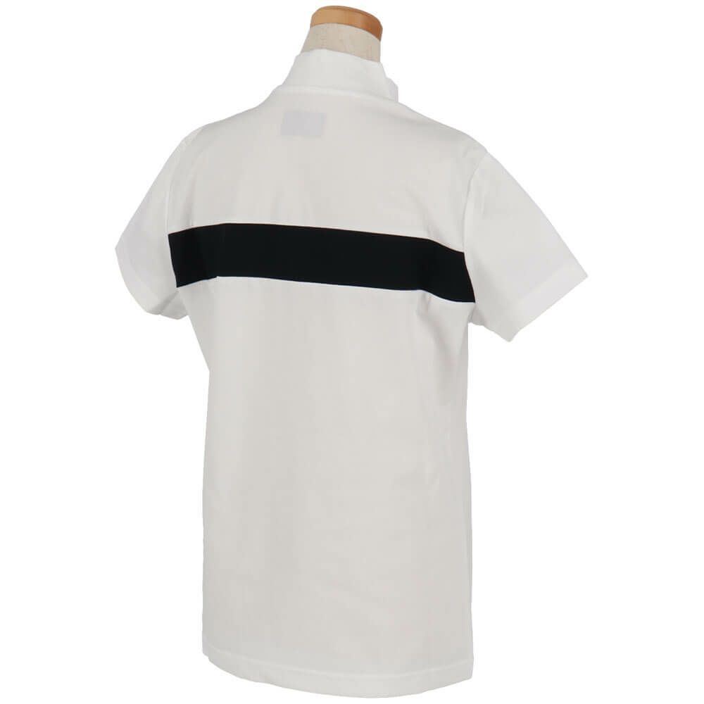 ニューバランスゴルフ　レディース ラインデザイン 半袖 モックネックシャツ 012-5166501　2025年モデル 詳細5