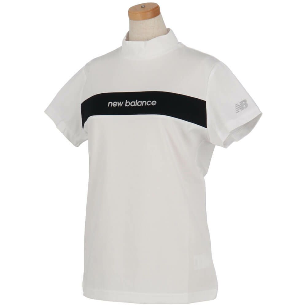 ニューバランスゴルフ　レディース ラインデザイン 半袖 モックネックシャツ 012-5166501　2025年モデル 詳細6