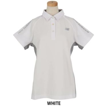 ニューバランスゴルフ　レディース ロゴプリント 半袖 ポロシャツ 012-5168502　2025年モデル 詳細4