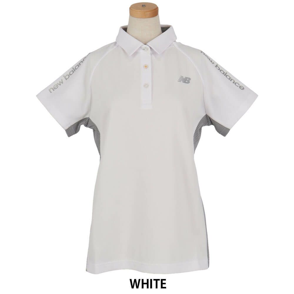ニューバランスゴルフ　レディース ロゴプリント 半袖 ポロシャツ 012-5168502　2025年モデル 詳細4