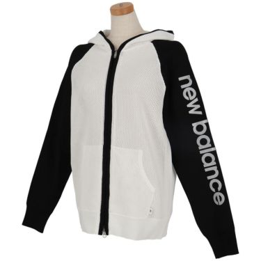 ニューバランスゴルフ　レディース 長袖 フルジップ ニットフーディ 012-5172501　2025年モデル 詳細6
