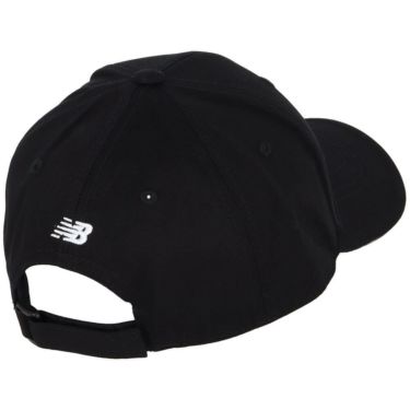 ニューバランスゴルフ　ロゴ刺繍 シックスパネル メンズ キャップ 012-4987005 010 BLACK　2025年モデル 詳細2
