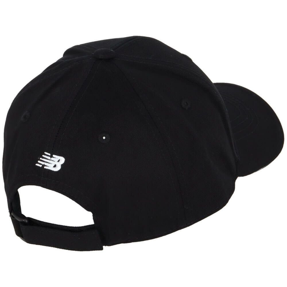 ニューバランスゴルフ　ロゴ刺繍 シックスパネル メンズ キャップ 012-4987005 010 BLACK　2025年モデル 詳細2