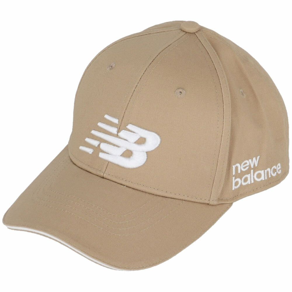 ニューバランスゴルフ　ロゴ刺繍 シックスパネル メンズ キャップ 012-4987005 042 INCENSE　2025年モデル 詳細1
