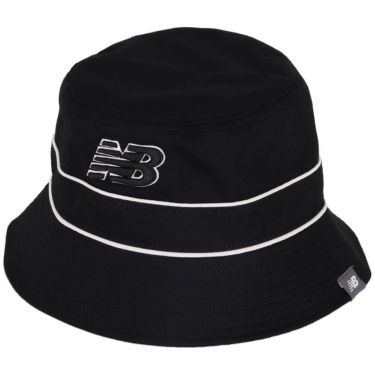 ニューバランスゴルフ　ロゴ刺繍 バケットハット 012-5187005 010 BLACK　2025年モデル 詳細1
