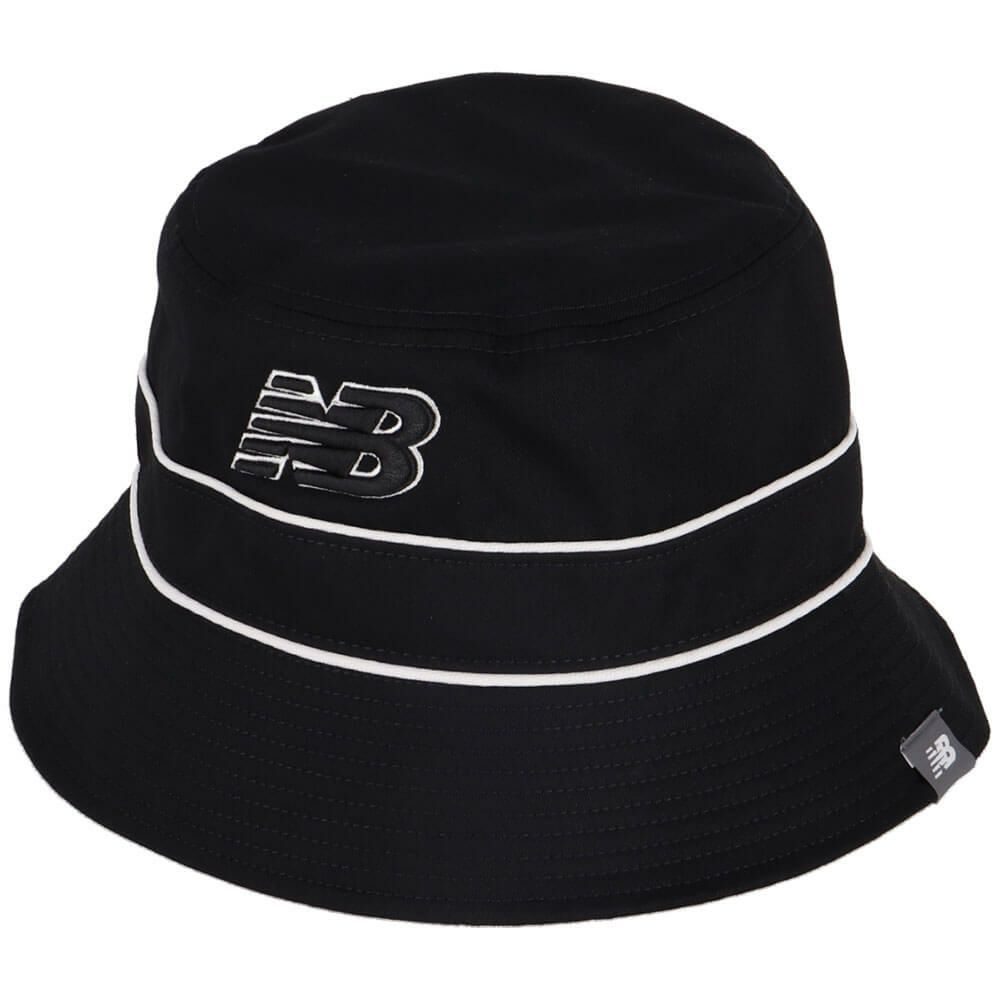 ニューバランスゴルフ　ロゴ刺繍 バケットハット 012-5187005 010 BLACK　2025年モデル 詳細1