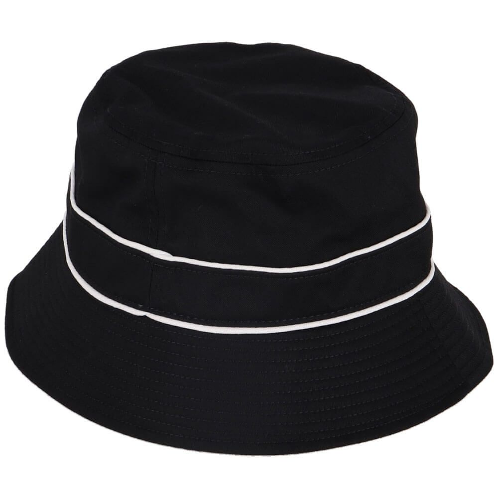 ニューバランスゴルフ　ロゴ刺繍 バケットハット 012-5187005 010 BLACK　2025年モデル 詳細2