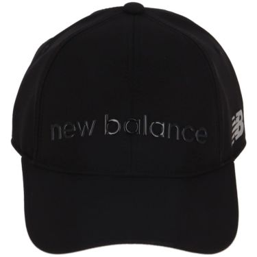 ニューバランスゴルフ　ロゴデザイン シックスパネル キャップ 012-5987001 010 BLACK　2025年モデル 詳細3