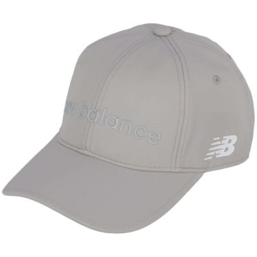 ニューバランスゴルフ　ロゴデザイン シックスパネル キャップ 012-5987001 021 GRAYMATTER　2025年モデル 詳細1