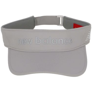 ニューバランスゴルフ　ロゴデザイン バイザー 012-5987002 021 GRAYMATTER　2025年モデル 詳細3