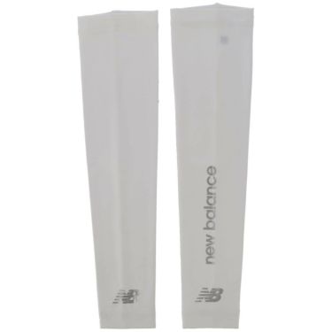 ニューバランスゴルフ　ロゴプリント レディース アームカバー 012-5983501 030 WHITE　2025年モデル WHITE