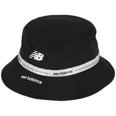 ニューバランスゴルフ　ロゴテープ レディース バケットハット 012-5987501 010 BLACK　2025年モデル 詳細1