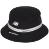ニューバランスゴルフ　ロゴテープ レディース バケットハット 012-5987501 010 BLACK　2025年モデル 詳細1
