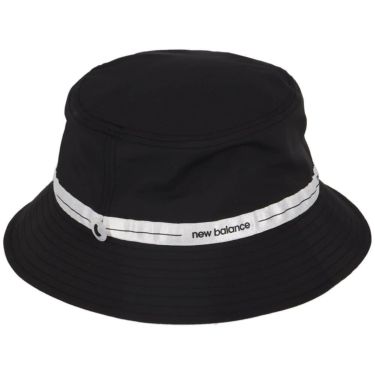 ニューバランスゴルフ　ロゴテープ レディース バケットハット 012-5987501 010 BLACK　2025年モデル 詳細2