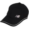 ニューバランスゴルフ　ロゴデザイン シックスパネル レディース キャップ 012-5987502 010 BLACK　2025年モデル 詳細1