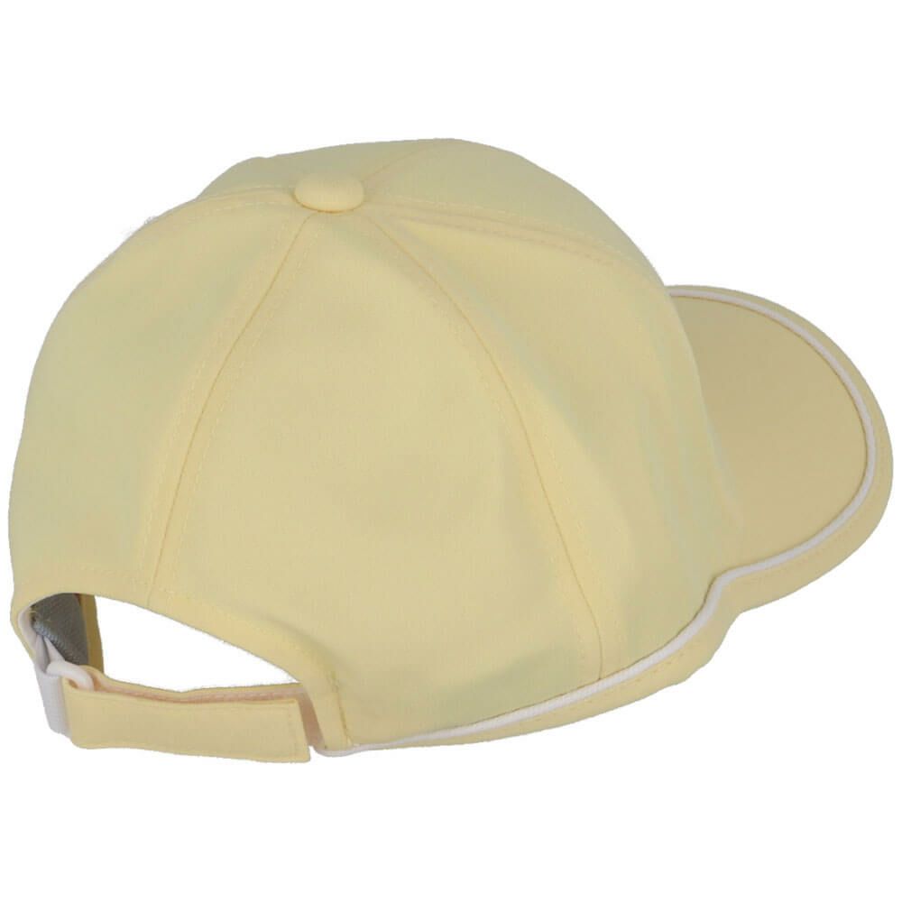 ニューバランスゴルフ　ロゴデザイン シックスパネル レディース キャップ 012-5987502 060 PARCHMENT　2025年モデル 詳細2