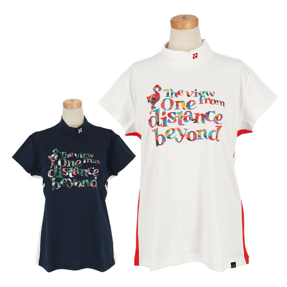 ヨネックス YONEX　レディース 半袖 ハイネックシャツ GWS5119　2024年モデル 詳細1