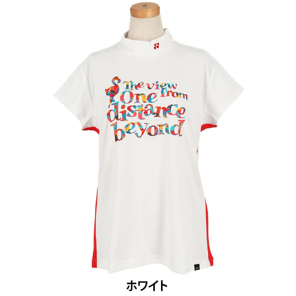ヨネックス YONEX　レディース 半袖 ハイネックシャツ GWS5119　2024年モデル 詳細2