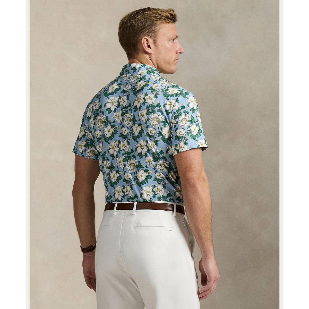 RLX GOLF　メンズ フラワープリントデザイン エアフロー 半袖 ポロシャツ　2025年モデル 詳細3