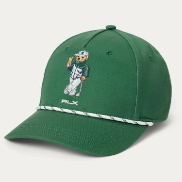 RLX GOLF　メンズ ポロベア　ロープキャップ 300 グリーン　2025年モデル 詳細1